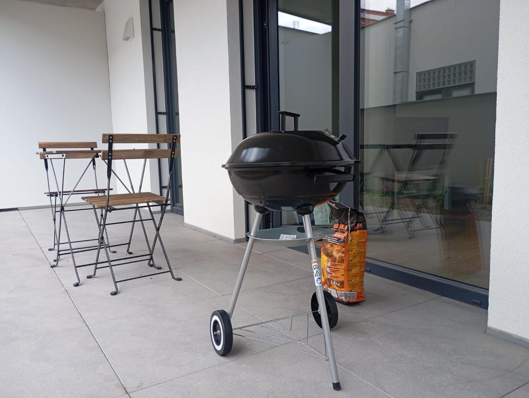 Novy Apartman S Terasou Brno Esterno foto